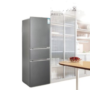 Refrigerador de Tres Puertas, 216L, Congelación Suave, Puerta Central, Ahorro de Energía, Silencioso, Descongelación Automática, Uso Doméstico - Product Image 2