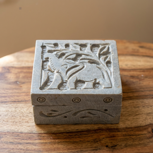 Boîte à pilules en pierre de savon - Product Image 2