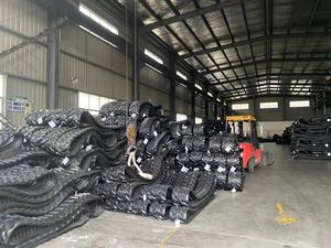Rantai Karet untuk Miniexcavator Kubota KH26SR/KH30SR/KH30SRG, Rantai Karet 320X100X43, Pad Excavator, Grup Undercarriage Parts - Product Image 5