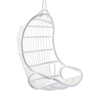 WMT Fauteuil suspendu de jardin moderne, populaire sur internet, en corde tressée, personnalisé, pour balcon et terrasse, avec fonction balancelle