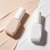 Bouteille de vernis à ongles vide personnalisée OEM/ODM, flacon de vernis fantaisie avec bouchon et pinceau, bouteilles en verre haut de gamme pour gel UV