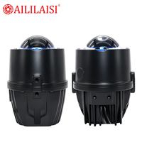 Projecteur Bi-LED de 2 pouces pour feux antibrouillard, phare antibrouillard Hi/Lo 6000K, portée 1200m, vente en gros, modification pour remplacement de phare