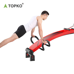 TOPKO 하이 퀄리티 홈 체육관 복근 훈련 전신 운동 조정 가능한 곡선 운동 벤치 앉아 벤치 - Product Image 5