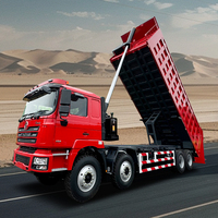 Nouveau Camion Benne Shacman X3000 F3000 Poids Lourd 6x4 8x4 351-450ch Moteur Sinotruck 12 Roues Euro2 pour Transport Minier 30t