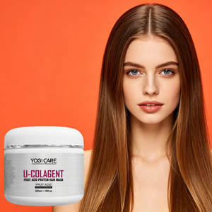 YOGI CARE U-COLAGENT Masque capillaire aux protéines d'acides de fruits 300ml Réparation et soin profond pour cheveux abîmés - Product Image 1
