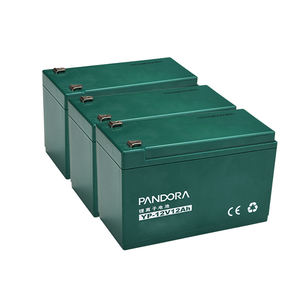 แบตเตอรี่เครื่องพ่นยา Pandora 12V 8AH 12V 12AH แบตเตอรี่ลิเธียม แบตเตอรี่ตะกั่วกรด - Product Image 2