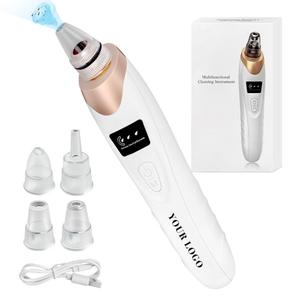 0728 Removedor de Puntos Negros Recargable por USB con 5 Cabezales de Succión, Fuerte Adsorción, Eliminación Rápida de Puntos Negros, Limpieza de Poros Faciales - Product Image 3