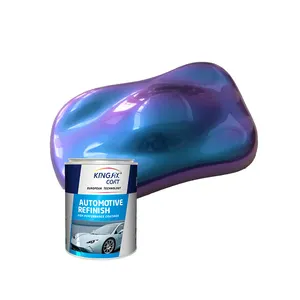 MJ Coat Camaleón Azul Verde Rojo Color Car Paint Support Muestra gratis