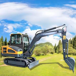Miniexcavadora de 5 Toneladas con Motor Diésel, Certificación EPA <span class=keywords><strong>Euro</strong></span> 5, CE e ISO, Alta Potencia de Excavación, Maquinaria de Movimiento de Tierras para Construcción - Product Image 4