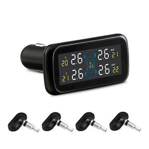Sistema de Monitoreo de Presión de Neumáticos (TPMS) para Automóvil con Encendedor de Cigarrillos y 4 Sensores - Product Image 3