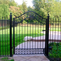 Clôture en fer forgé PRIMA, clôture en fer classique, garde-corps en fer durable, clôture décorative de jardin, sécurité extérieure