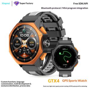 Montre de sport extérieure GTX4 avec suivi GPS, étanche 5 ATM (niveau natation), écran AMOLED, chargement magnétique, OEM - Product Image 5