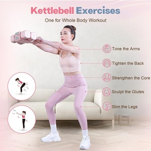 Set di manubri Wellshow Sport regolabile manubri 4 in 1 pesi liberi per le donne con regolazione rapida per la palestra di casa - Product Image 5