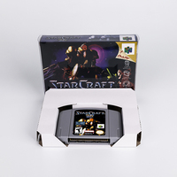 Boîtier de jeu vidéo pour N64 64 Diddy Kong Racing, rétro, haute qualité, NTSC USA, ABS, autocollants anglais, skins