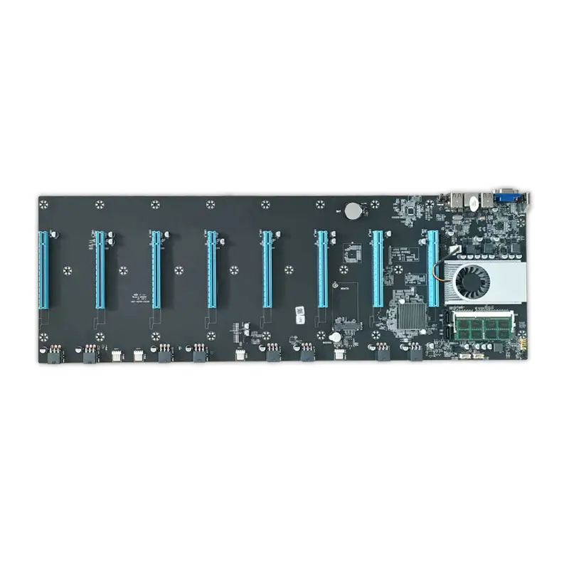 S37 материнская плата S37 встроенный 1037U ЦП HM65 чипсет VGA 8-GPU расстояние между материнской платой 65 мм