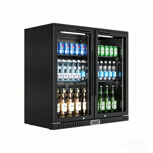 Refrigerador Comercial para Bebidas, de Doble Puerta, de Una Sola Temperatura, Enfriador de Cerveza para Mostrador o Barra Trasera - Product Image 1