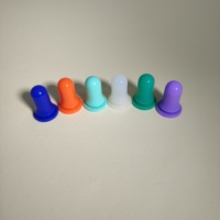 Ampoule compte-gouttes en silicone Offre Spéciale de 18mm Ampoule compte-gouttes de couleur Tétine NBR Bouchon de bouteille d'huile essentielle