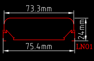 Moderne plastic PC lange brede paneel <span class=keywords><strong>LED</strong></span>-lampen met anti-verblinding, stof- en insectenwerend, IP65 waterdicht, lineaire buizen, reinigingslamp - Product Image 6