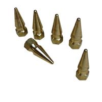 Pointes anti-oiseaux réglables personnalisées en acier inoxydable, pièces usinées CNC, polissage à ressort, incluant aluminium, cuivre, laiton, acier au carbone