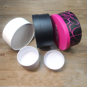 Cajas de embalaje de joyería redondas y rígidas de lujo, embalaje de papel redondo para joyería, comida, té, vino, regalos, caja de embalaje para pasteles - Product Image 5