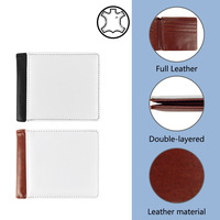 Carnet de voyage, agenda, portefeuille en cuir et toile, petit format, vierge, pour sublimation et impression par transfert thermique, DIY