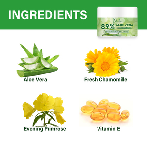 OEM ODM Productos de Belleza Cuidado Facial Nutritivo Hidratante Profundo Anti-envejecimiento Día y Noche Pure <span class=keywords><strong>Aloe</strong></span> <span class=keywords><strong>Vera</strong></span> + Vitamina <span class=keywords><strong>E</strong></span> Crema Facial - Product Image 5