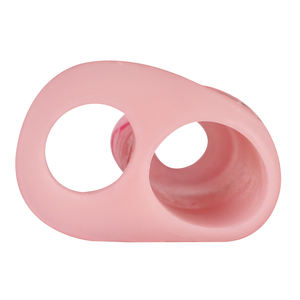 Realistischer Penisvergrößerer aus Silikon mit Penisring, rosa Hülle für Männer, Penisvergrößerungshülle, kleine Penishülle, Sexspielzeug für Erwachsene - Product Image 2