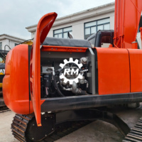 Excavatrice sur chenilles d'occasion HITACHI ZX200-3G, 20 tonnes, équipement de préparation de chantier, fournisseur d'équipements de terrassement ZX210HG ZX200-5G ZX240