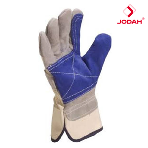 Industrial Leather Waterproof Ambidextrous Protective <b>Gloves</b> Delta Plus DS202RP Double Palm Design Heavy Duty Work Wear - Product Image 4