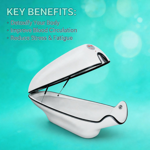 Beauty Skin Tiny House Capsule Therapy Capsule infrarouge pour perte de poids Spa Steam Comfort Ozone Therapy Steam Spa Sauna Capsule - Product Image 3