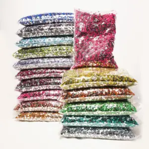 XULIN 100 ชนิดสี 2 มม.3 มม.4 มม.5 มม.6 มม.แบนกลับเรซิ่น Rhinestone ลูกปัดสําหรับหัตถกรรมตกแต่ง