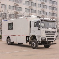 Camion médical multifonctionnel SHACMAN pour examen gynécologique, prélèvement d'échantillons, tests de laboratoire, diagnostic médical sur site