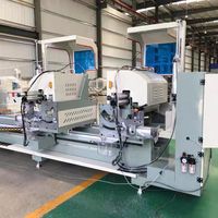 Machine de fraisage et de rainurage horizontale automatique personnalisée à double extrémité pour panneaux muraux, portes et fenêtres en bois