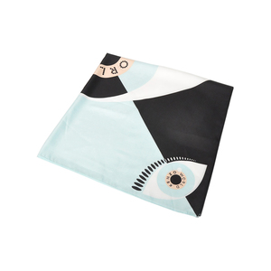 Doux excellente grande recycler polyester <span class=keywords><strong>voile</strong></span> furoshikis foulards plissé carré écharpe pour les femmes - Product Image 1