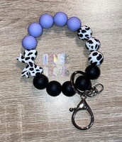 Perles rondes en opale de 15 mm sans BPA CHENKAI pour la fabrication de bijoux DIY, cadeaux, perles de caractère pour la fabrication de stylos