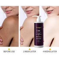 Lotion Corporelle Éclaircissante Extrême au Glutathion, Vitamine C, Acide Kojique, Extrait de Réglisse et Aloe Vera – Hydratante et Illuminatrice 500ml
