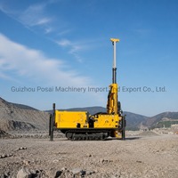 Foreuse à chenilles diesel Kangyang KCG-600 pour l'exploration de roches dures avec contrôle adaptatif de la pression constante