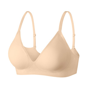 고품질 여성 플러스 사이즈 브라 유럽 및 미국 대형 가슴 모아주는 로우컷 속옷 - Product Image 6