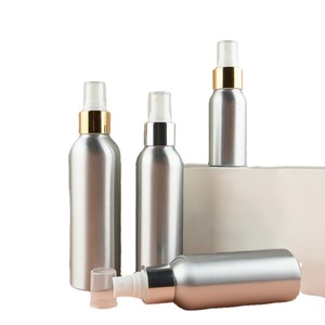 Aluminum Spray Bottle 30ml 250ml Bright <b>Silver</b> Electroplated Mist Spray Cosmetic <b>Toner</b> Moisturizer Bottle - Product Image 4