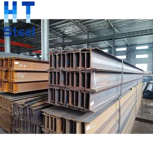 China Suppliers Mild Universal Structural SS400 Q235B Steel H I Iron Beam Price For Sale