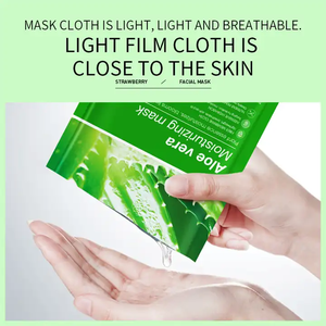 Masque Facial Réparateur <span class=keywords><strong>BIOAQUA</strong></span> OEM en Gros Hydratant Anti-Âge Naturel Grenade <span class=keywords><strong>Aloe</strong></span> <span class=keywords><strong>Vera</strong></span> Biologique pour Soin de la Peau du Visage - Product Image 2