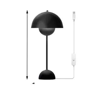 Touch Dimmen Knop Tafellamp Met Schakelaar Stekker Nordic Bureaulamp Led Oogbescherming Leeslamp Voor Bar Restaurant Slaapkamer Decor