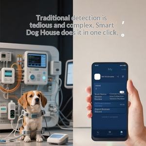 Lit pour animaux <span class=keywords><strong>de</strong></span> compagnie avec surveillance <span class=keywords><strong>de</strong></span> la santé par IA - Analyse par IA <span class=keywords><strong>de</strong></span> la fréquence cardiaque et du sommeil, mousse à mémoire <span class=keywords><strong>de</strong></span> forme, adapté aux chiens <span class=keywords><strong>de</strong></span> petite et moyenne taille - Product Image 3