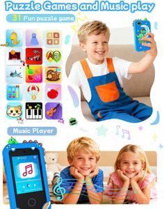 Jouets pour smartphones pour garçons, jouets éducatifs <span class=keywords><strong>à</strong></span> écran tactile, <span class=keywords><strong>téléphone</strong></span> portable pour enfants - Product Image 5