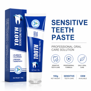 <span class=keywords><strong>Dentifrice</strong></span> <span class=keywords><strong>blanchissant</strong></span> désensibilisant de fabrication interne avec formule au fluor, anti-caries, renforce l'émail, soulage - Product Image 2