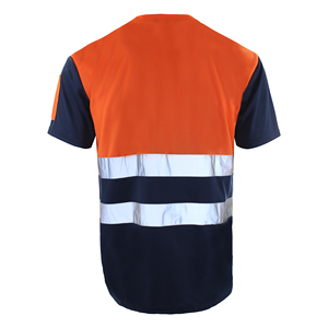 Camisetas <span class=keywords><strong>de</strong></span> <span class=keywords><strong>Trabajo</strong></span> <span class=keywords><strong>de</strong></span> Alta Visibilidad Reflectantes para <span class=keywords><strong>Hombre</strong></span>, Camiseta Reflectante <span class=keywords><strong>de</strong></span> Secado Rápido - Product Image 2