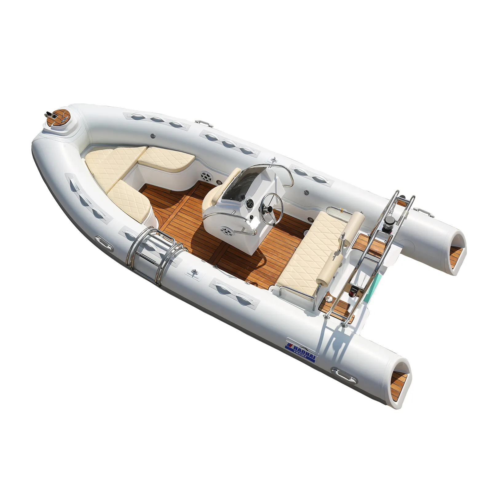 Ce Rudern Yacht Angeln Fiberglas Motor Kajak Speed Vessel Luxus Starre Ponton Jet Segeln Gummi Rippe Boot