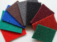 Offre Spéciale tapis de bobine en PVC gaufré moderne lavable boucle Pile couloir accessoire Puzzle Design paillasson mots accueillis pour une utilisation au bureau