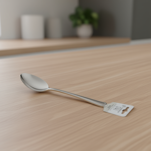 Cuchara de Metal Resistente de 20 cm con Mango Largo, Fácil de Usar y con Acabado Pulido Espejo para Uso Diario y Regalos - Product Image 3