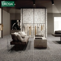 Carreaux de sol en porcelaine terrazzo rustique 600x600 mm pour intérieur extérieur Centre commercial Carrelage de sol extérieur